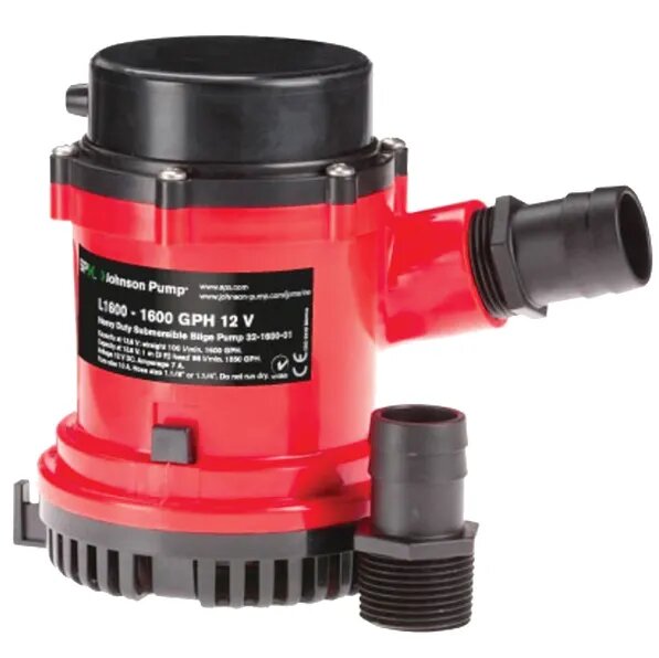 Johnson Bilge Pump 1600GPH 12V