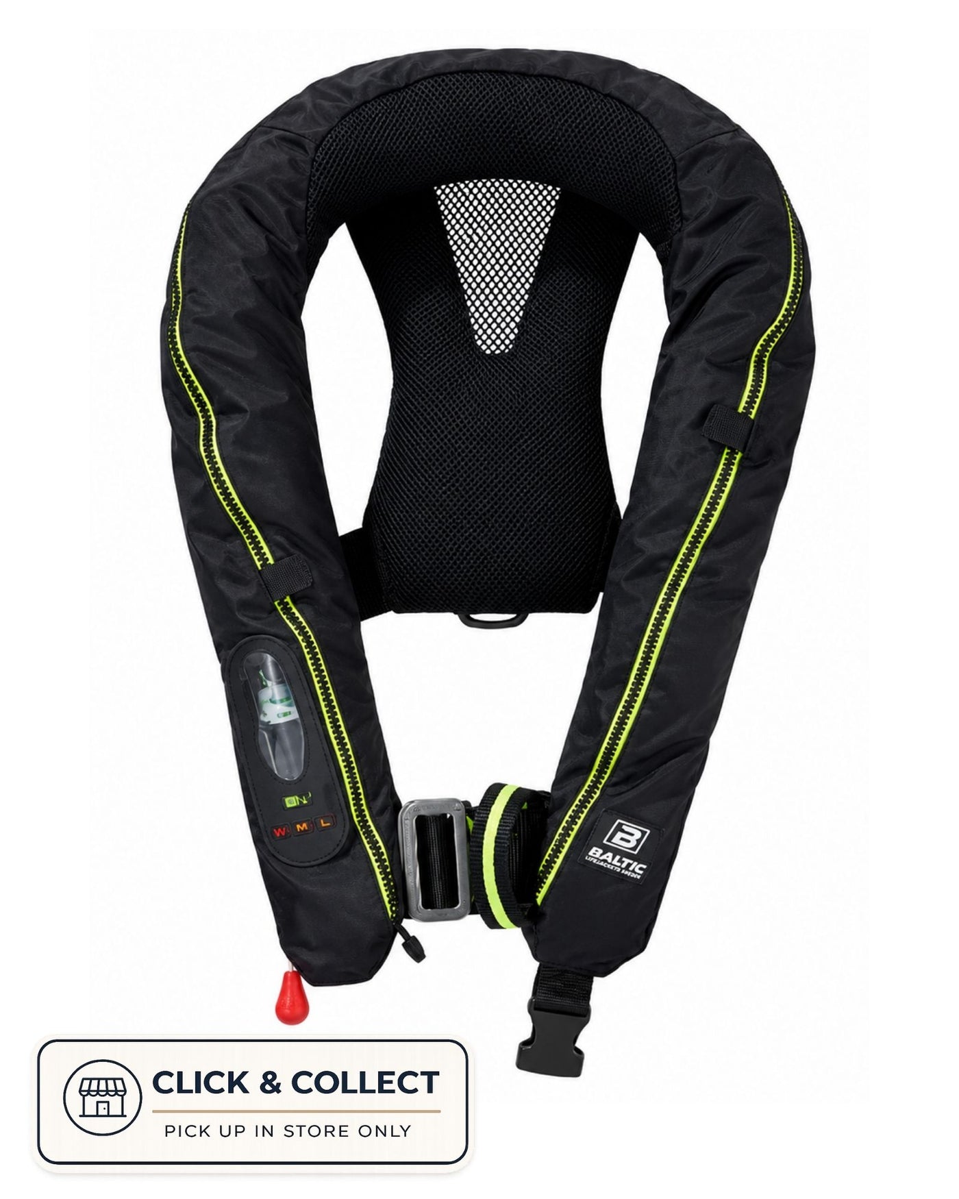 Baltic Legend 190 Black Automatic Life Jacket Harness