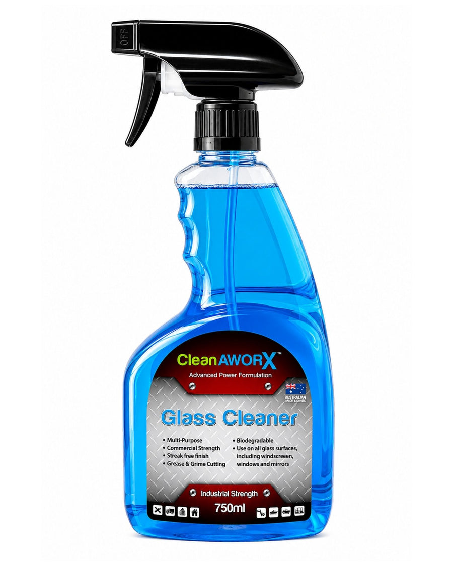 Cleanaworx Windscreen and Glass Cleaner Spray 750ml