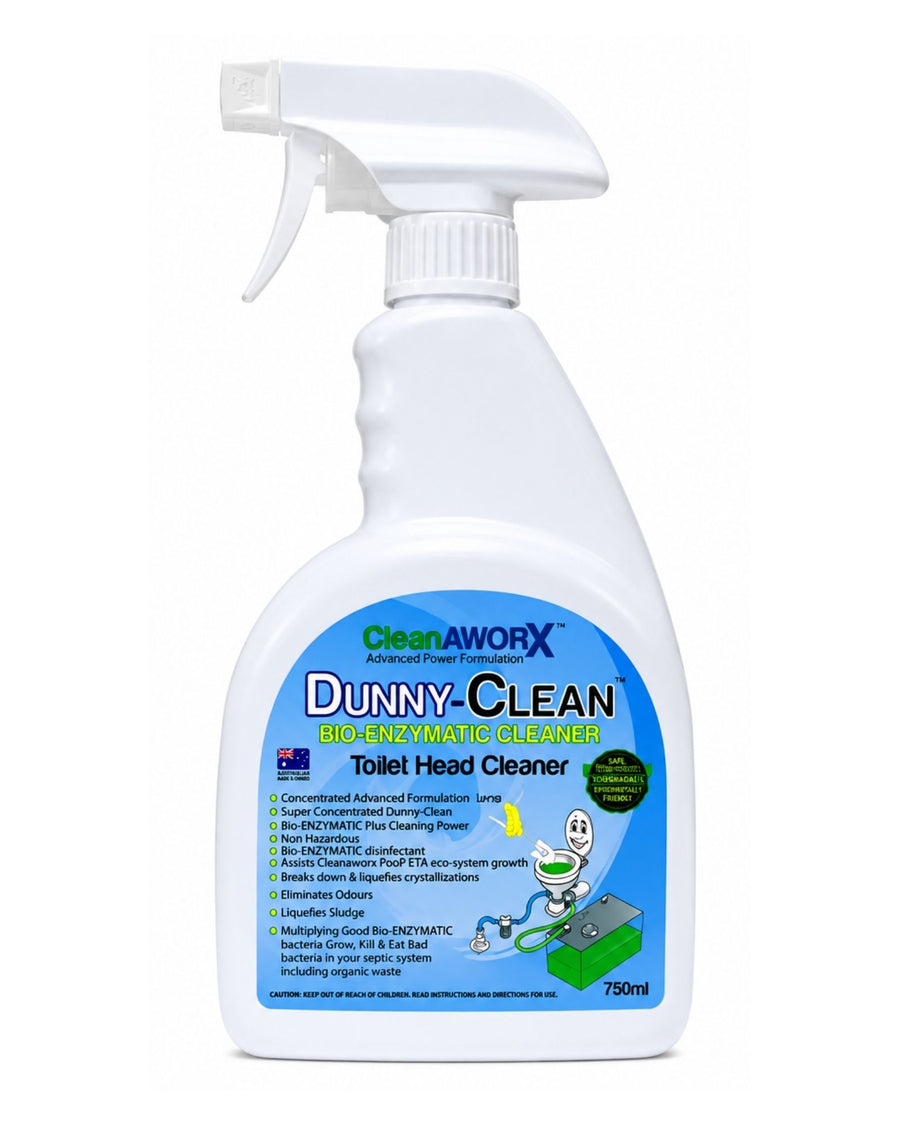 Cleanaworx Dunny-Flush Enzymatic Toilet Cleaner 750ml
