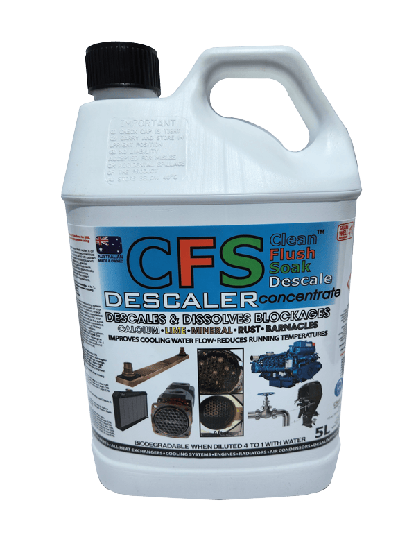 Cleanaworx CFS Descaler Concentrate 5L