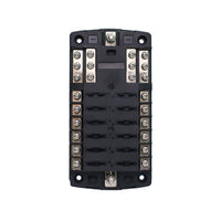 Alvolta 12 Circuit Fuse Box with Negative Bus & Cover