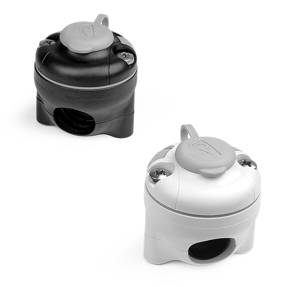 RAILBLAZA RailMount 19-25 Marine Grade Boat and Kayak Accessory Rail Mount Black