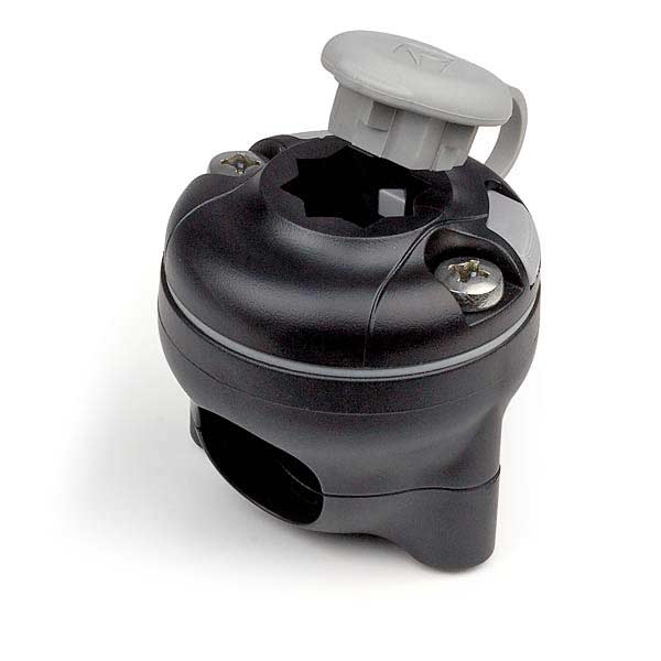 RAILBLAZA RailMount 19-25 Marine Grade Boat and Kayak Accessory Rail Mount Black