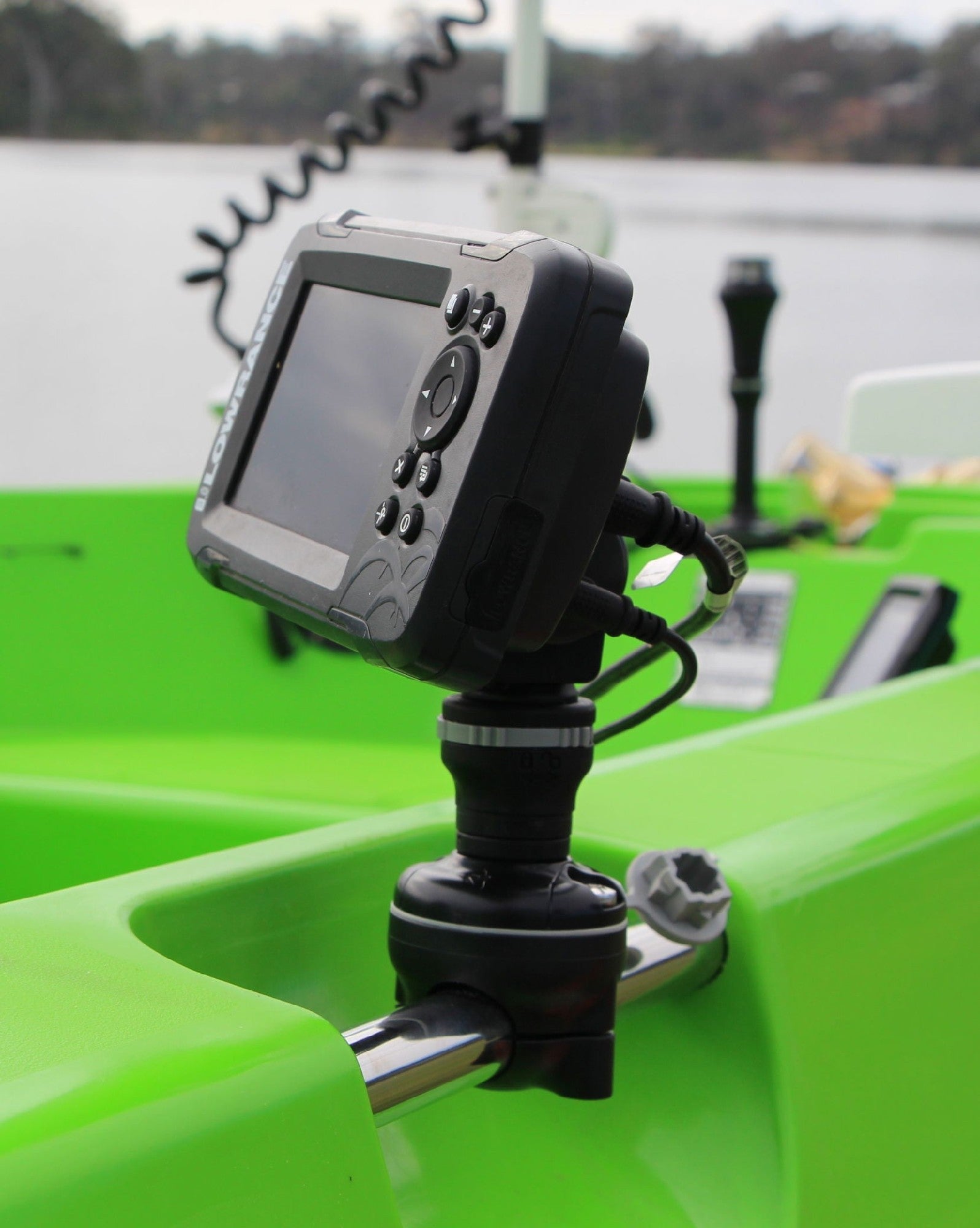 RAILBLAZA RailMount 19-25 Marine Grade Boat and Kayak Accessory Rail Mount Black