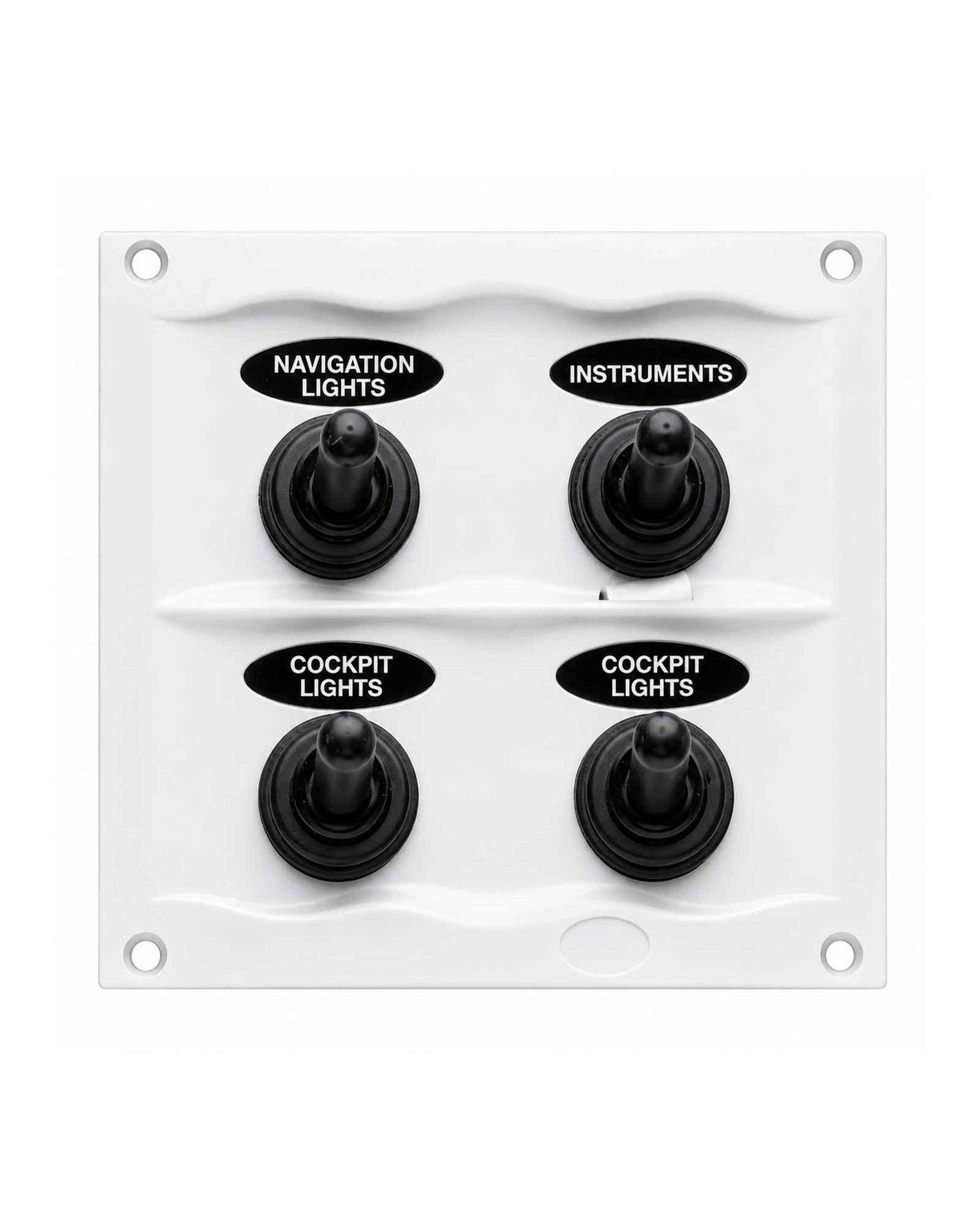 BEP Splash Proof 4 Switch Fuse Panel