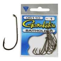 Gamakatsu Baitholder Hook [SZ:1/0 PS:7 Pack]