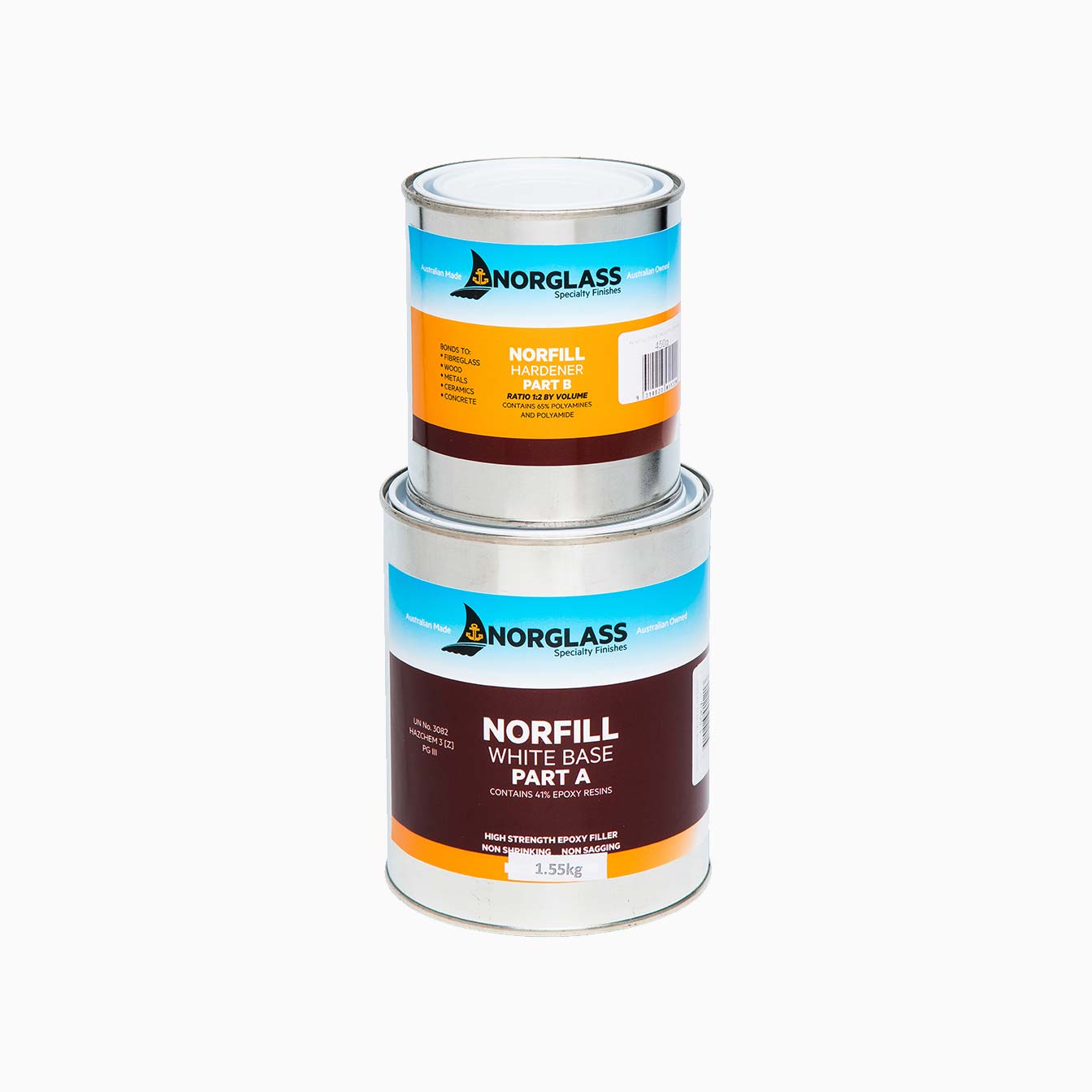 Norglass Norfill Epoxy Filler Pack [SZ:2kg]