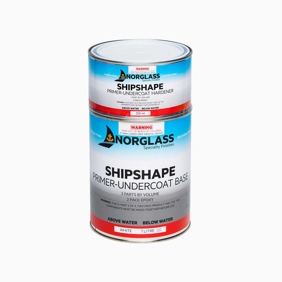 Norglass Shipshape Primer Undercoat [CL:White SZ:4 Litre]