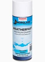 Norglass Spray Can Weatherfast White 300g