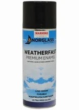 Norglass Spray Can Weatherfast Black 300g
