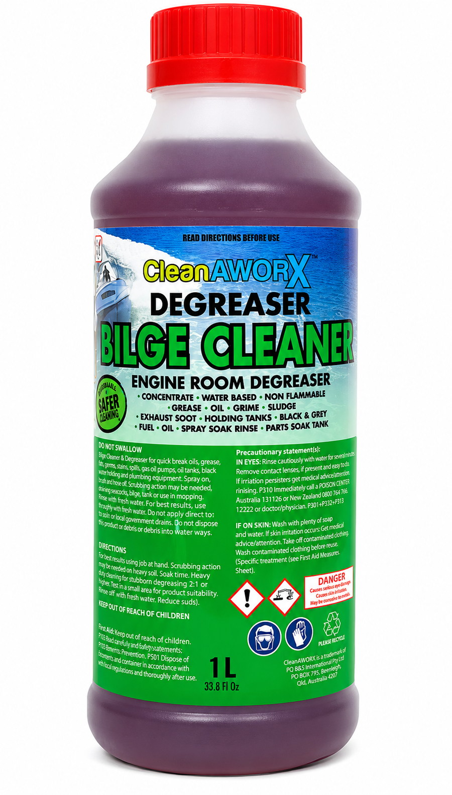 Cleanaworx Degreaser Bilge Cleaner 1L
