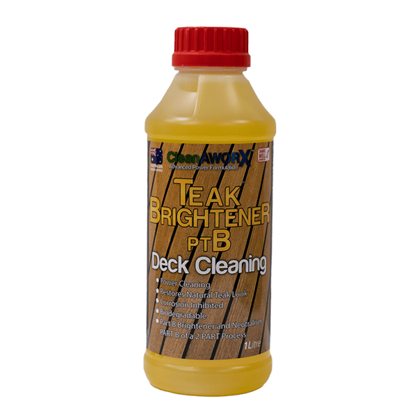 Cleanaworx Teak Brightener Part B 1L