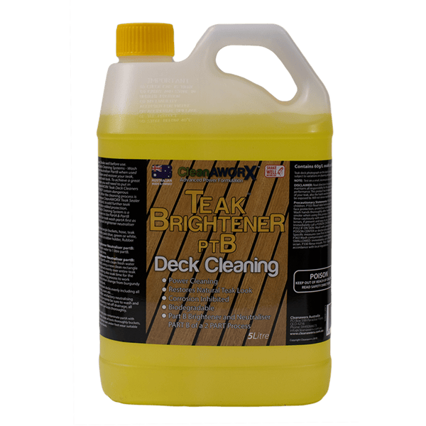 Cleanaworx Teak Brightener Part B 5L