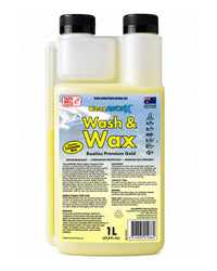 Cleanaworx Wash and Wax Boaties Premium Gold 1L
