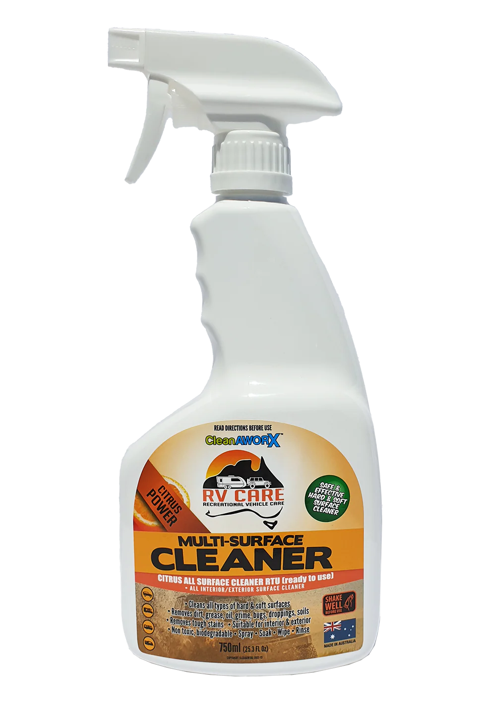 Cleanaworx Multipurpose Citrus Cleaner 750ml
