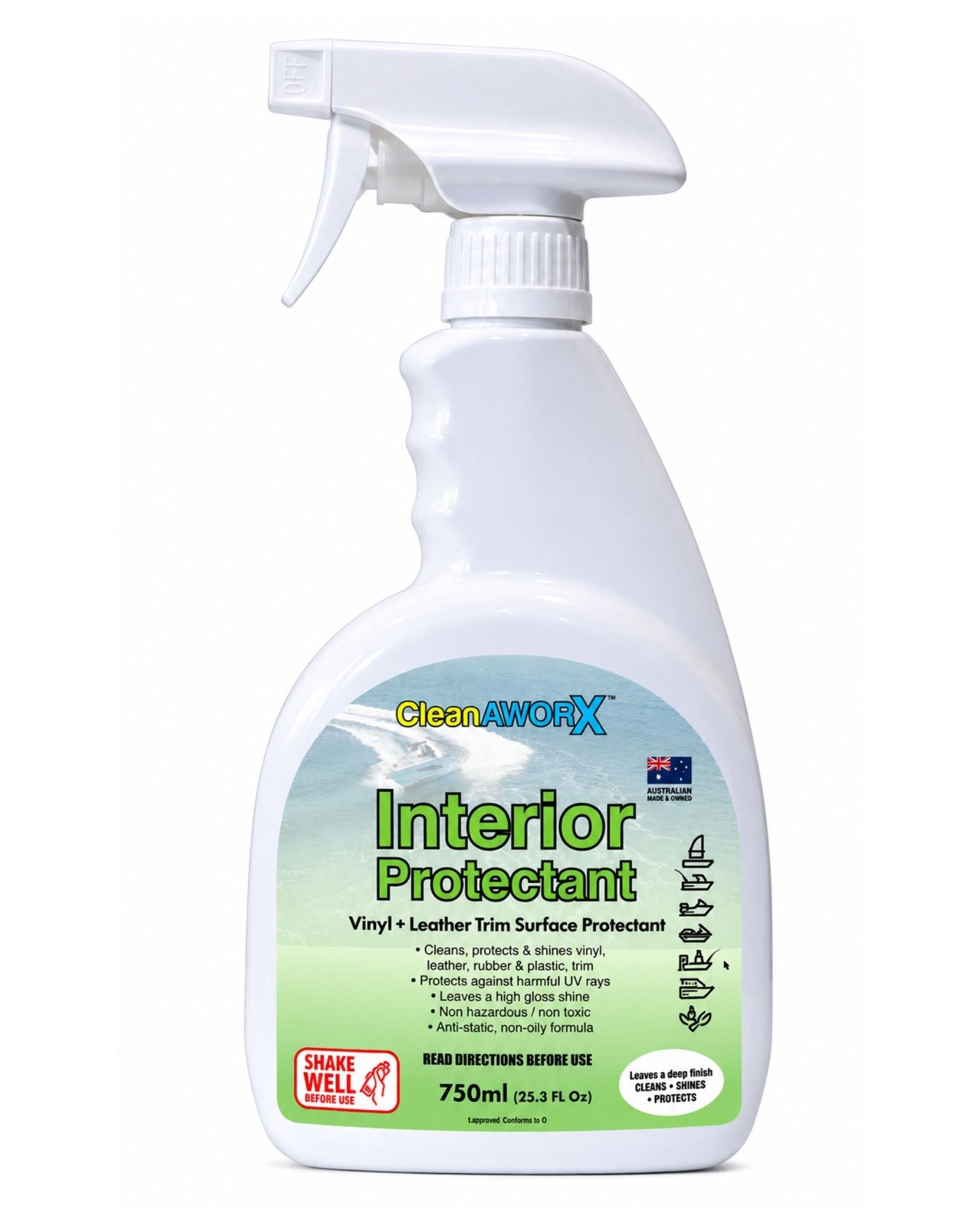 Cleanaworx Interior Protectant 750ml
