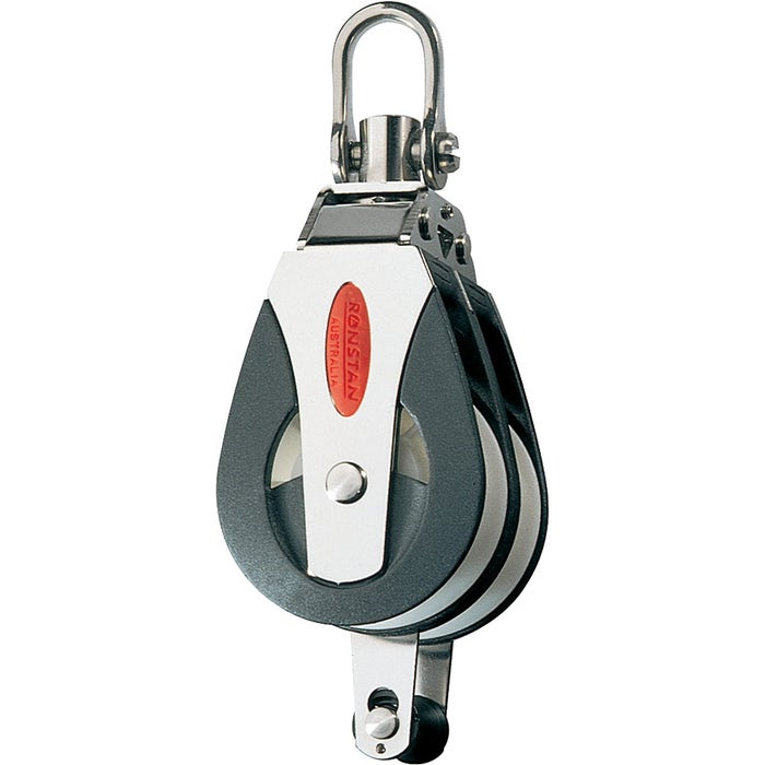Ronstan Series 50 All Purpose Double Block with Becket 50mm