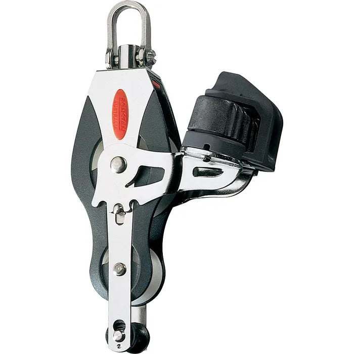 Ronstan Series 40 All Purpose Block Fiddle With Becket & Cam Cleat