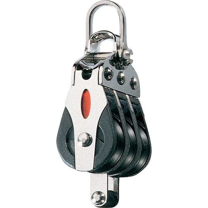 Ronstan Series 20 Ball Bearing Triple Block with Becket Shackle