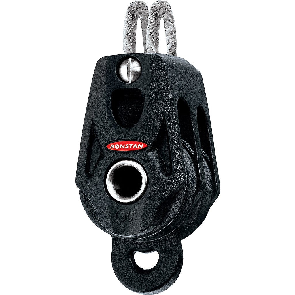 Ronstan Series 30 Double Ball Bearing Orbit Block with Becket