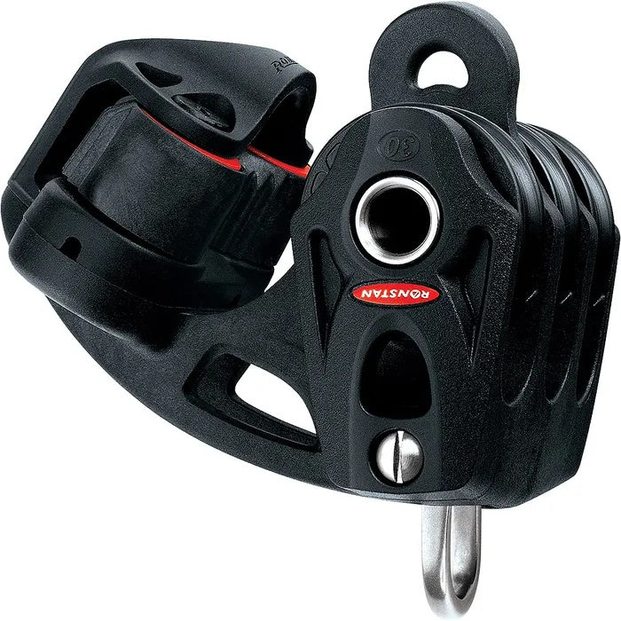 Ronstan Series 30 Orbit Block Triple With Becket & Cleat