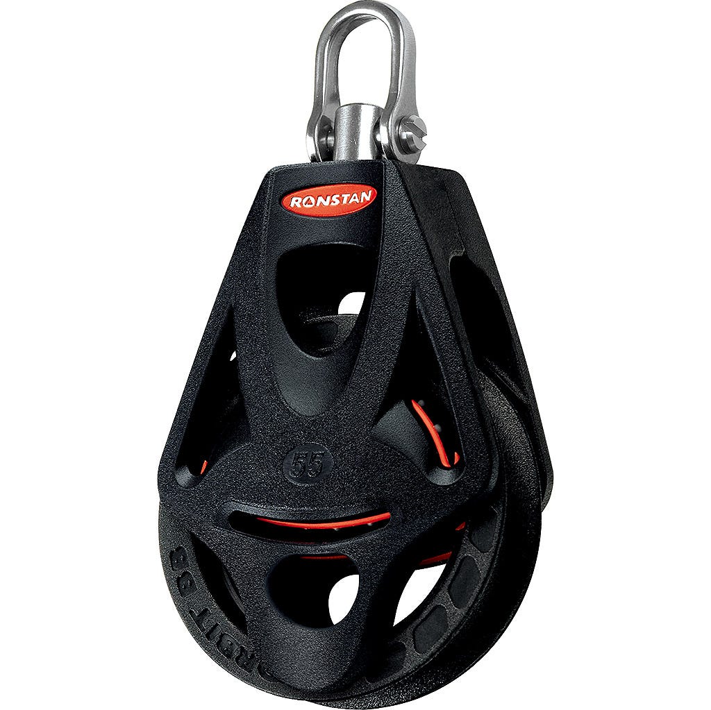 Ronstan Series 55 Orbit Block Single with Becket Swivel Head