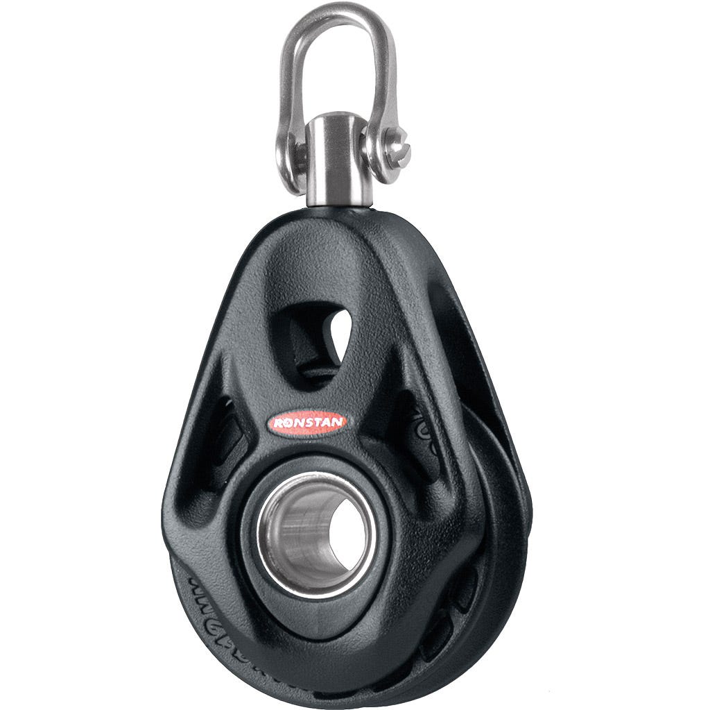 Ronstan Series 45 Single Core Block with Swivel Shackle Head
