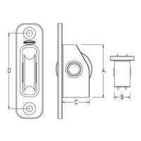 Ronstan Series 20 Ball Bearing Exit Block