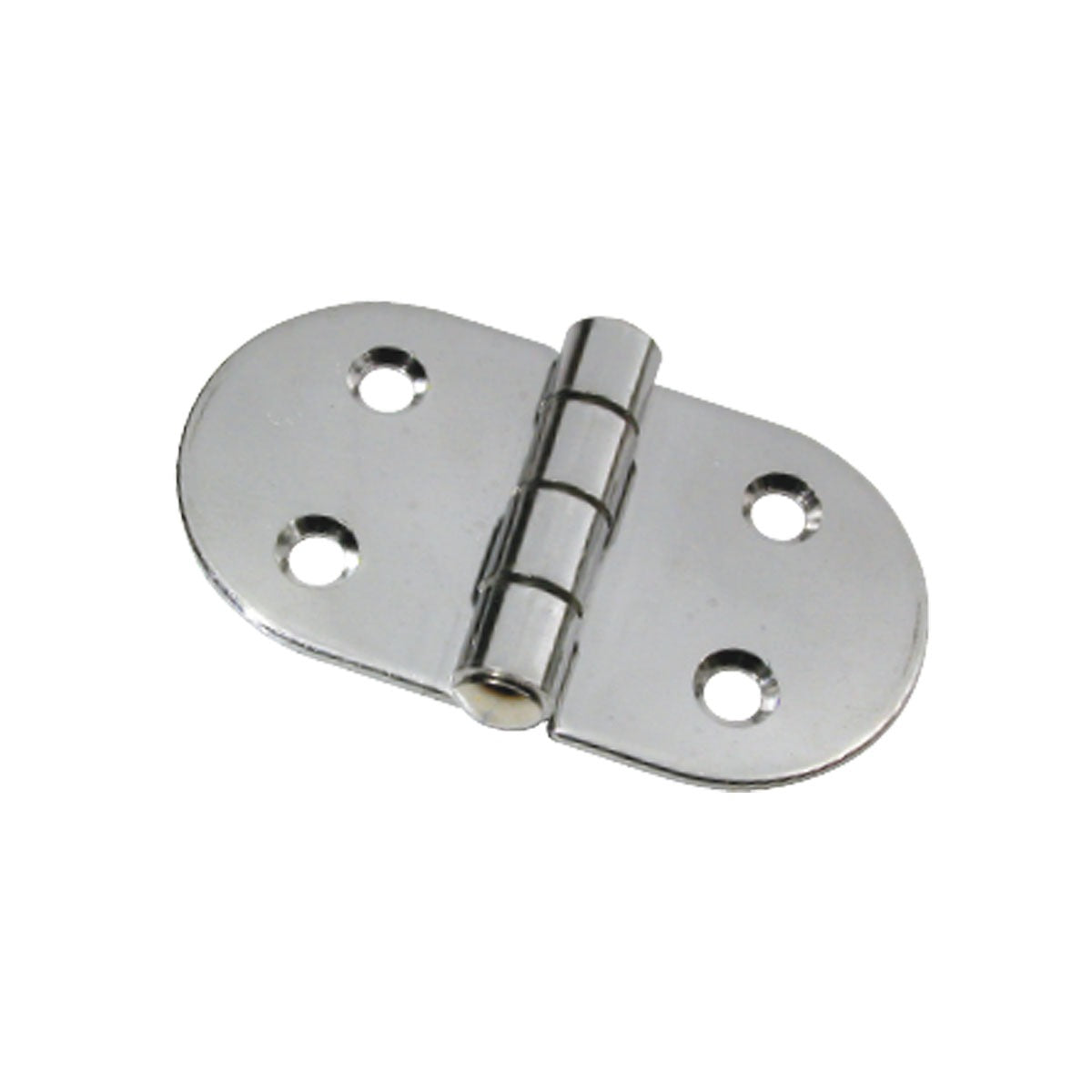 Marine Town Pressed Round Hinge Stainless 74mm x 41mm
