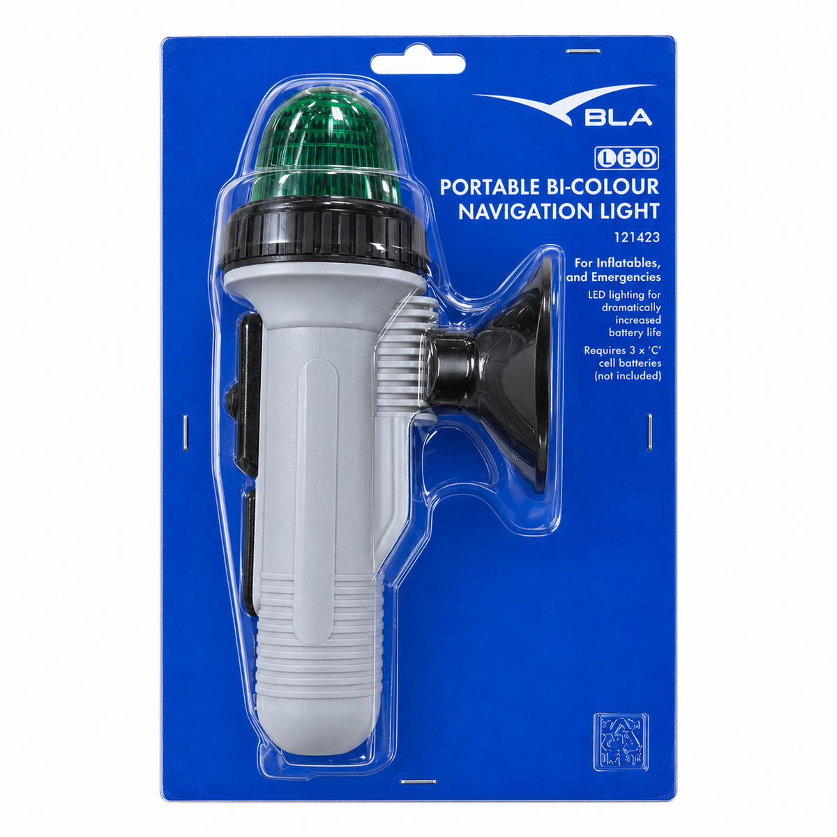 Portable Bi-Colour Navigation Suction Light