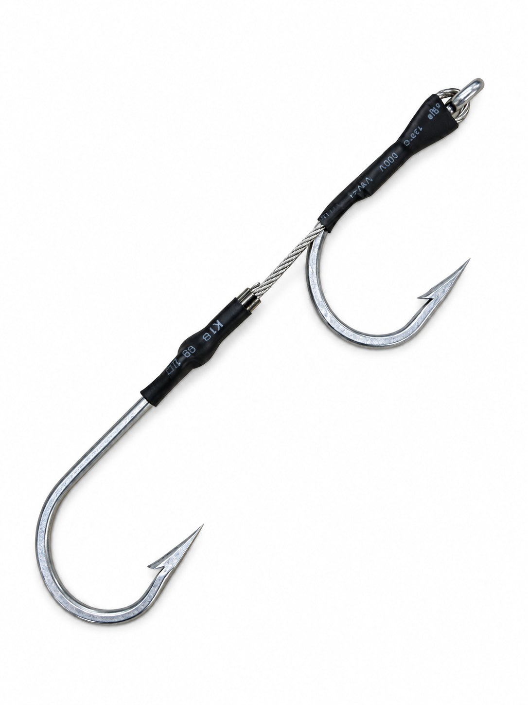Black Pete Double Stiff Rigged Hooks [SZ:7/0]