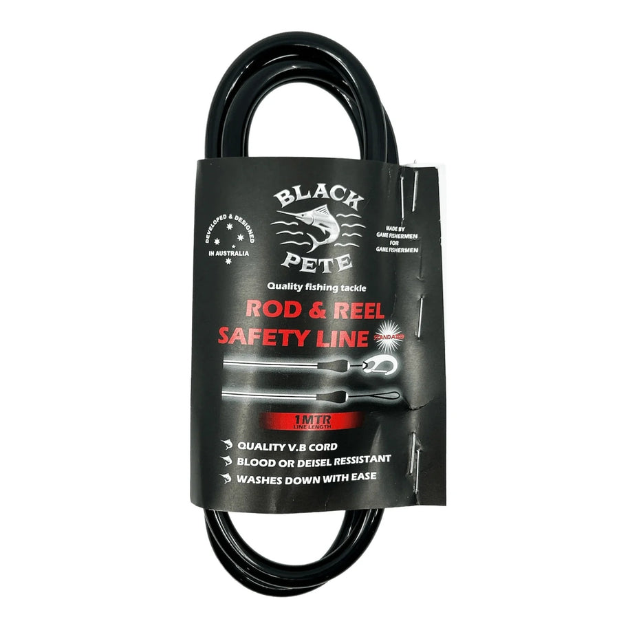 Black Pete Custom Rod & Reel Safety Line [SZ:1 Metre]