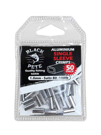 Black Pete Aluminium Sleeve Crimp [SZ:0.8mm]