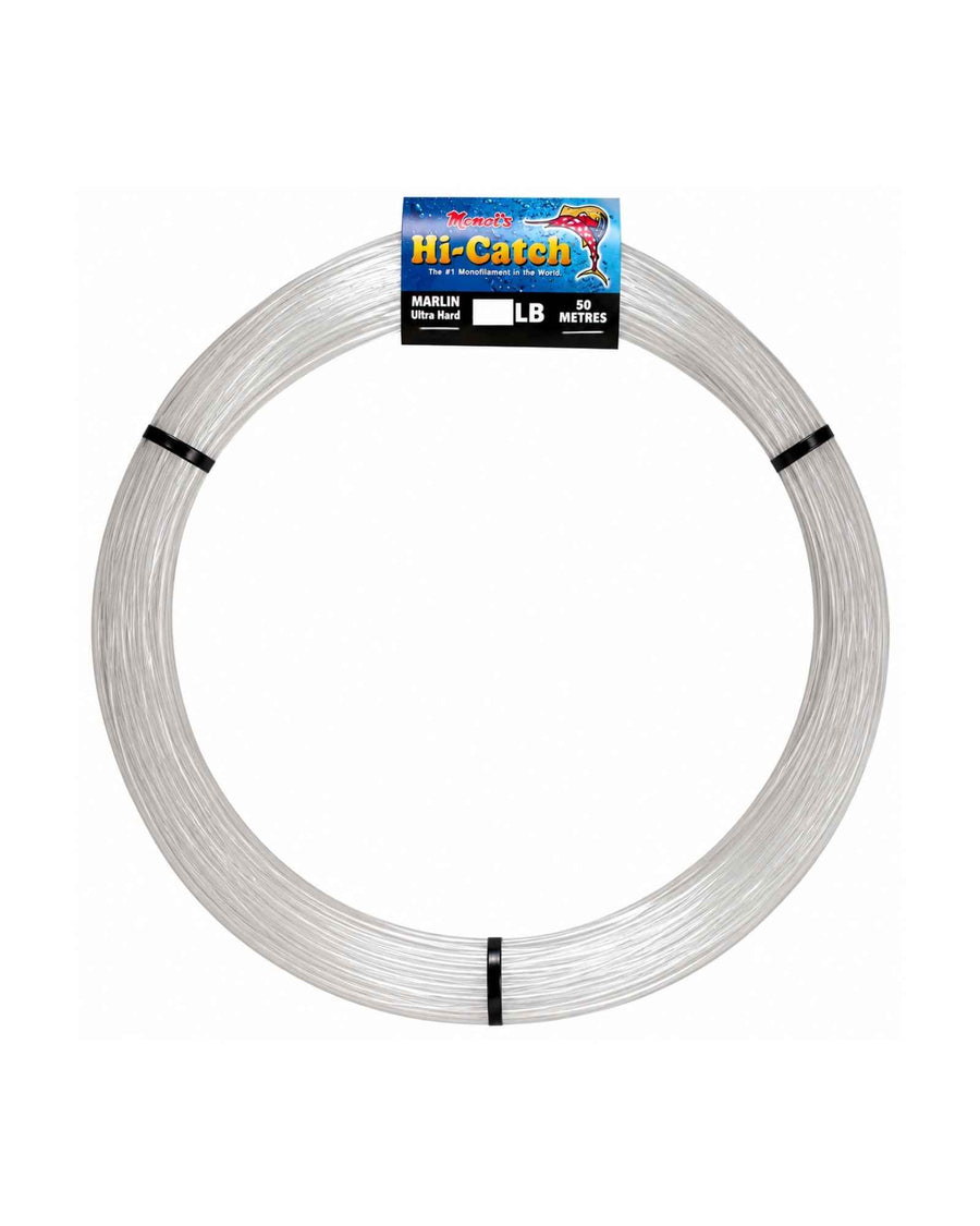 Momoi Hi-Catch Monofilament Marlin Hard Leader 50m [SZ:150lb]