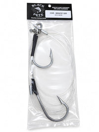 Black Pete 7691S MDHCR Double Hook Shackle Rig [SZ:7/0]