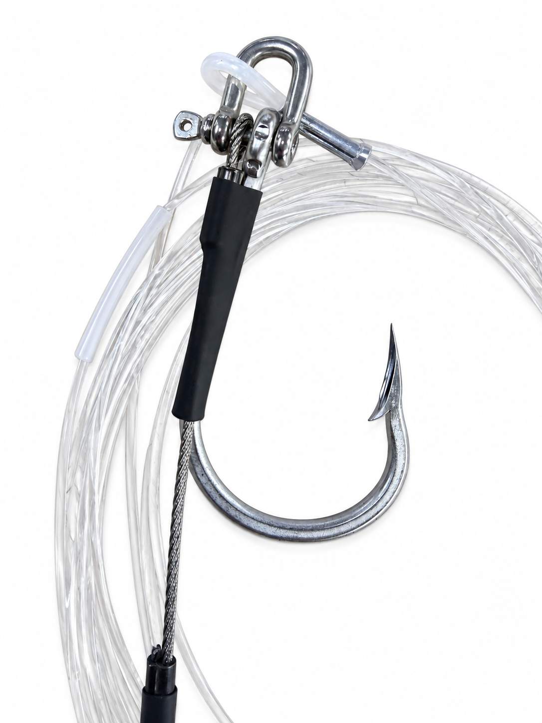 Black Pete 7691S MDHCR Double Hook Shackle Rig [SZ:7/0]