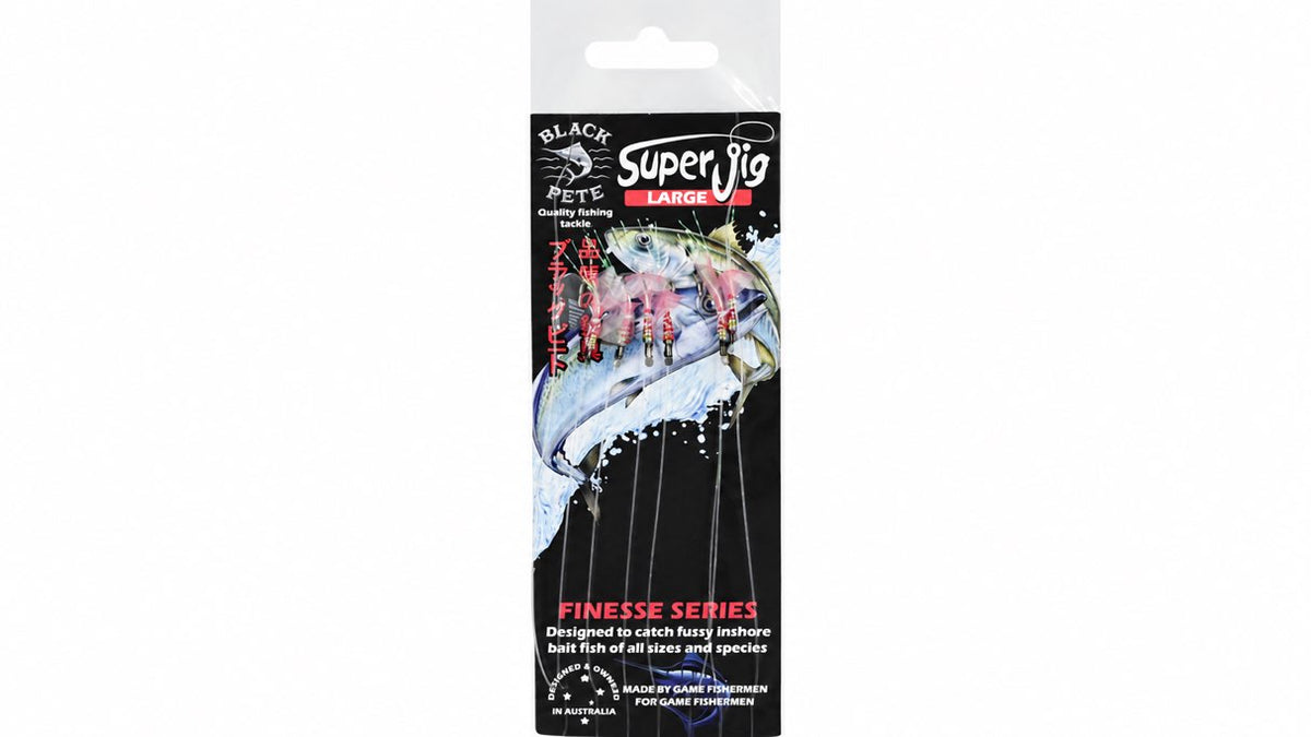 Black Pete Finesse Series Bait Jig [SZ:Small]