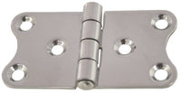 Hinge Butt Stainless Steel 80 x 43mm Pair
