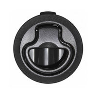 Flush Latch Plastic Black