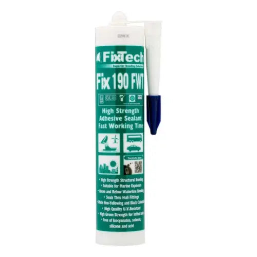 Fix190 HT High Tack Elastic Adhesive Sealant [CL:Black]
