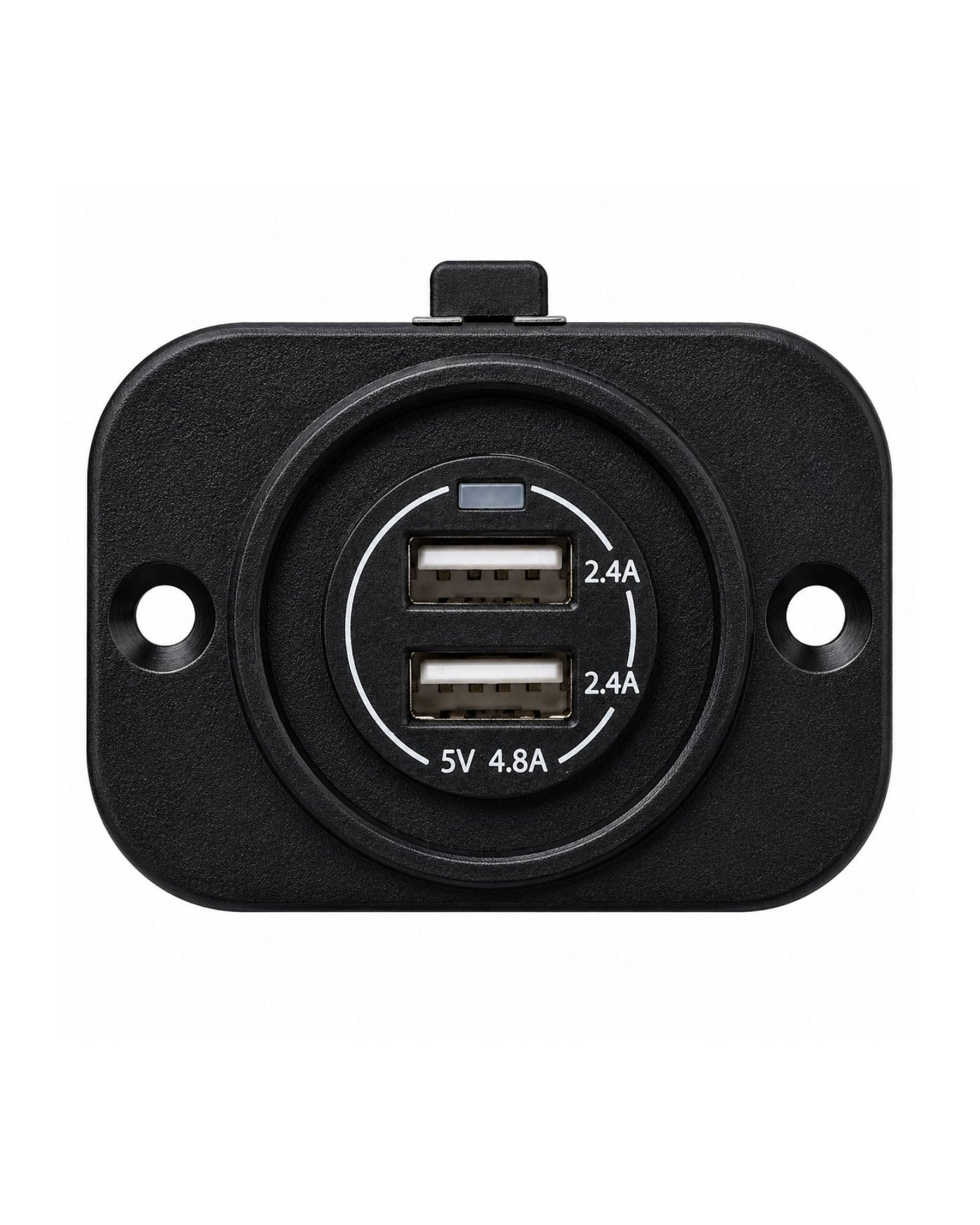Relaxn Socket Single Panel Dual USB-A Charger
