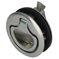 Latch Lift Ring Flush Stainless Steel 62mm