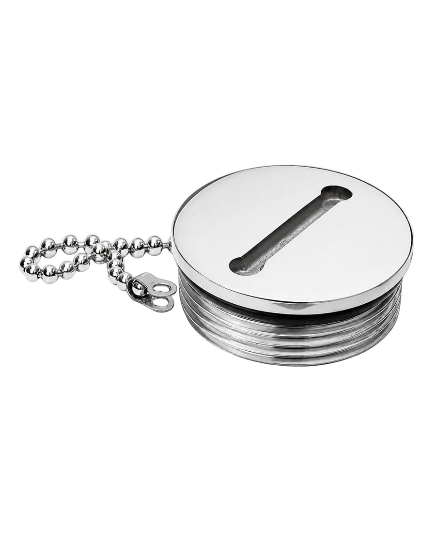 Deck Filler Cap Replacement - Stainless [SZ:1 1/2 BSPM]