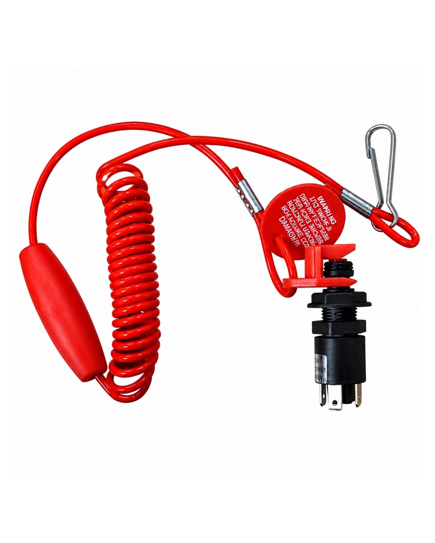 Emergency Coil Cord Switch 12v 10A