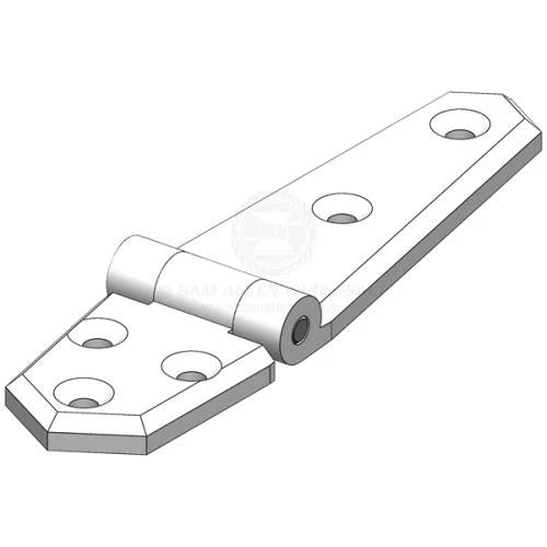 Trudesign Hinge Nylon Composite Large Pair [CL:White]