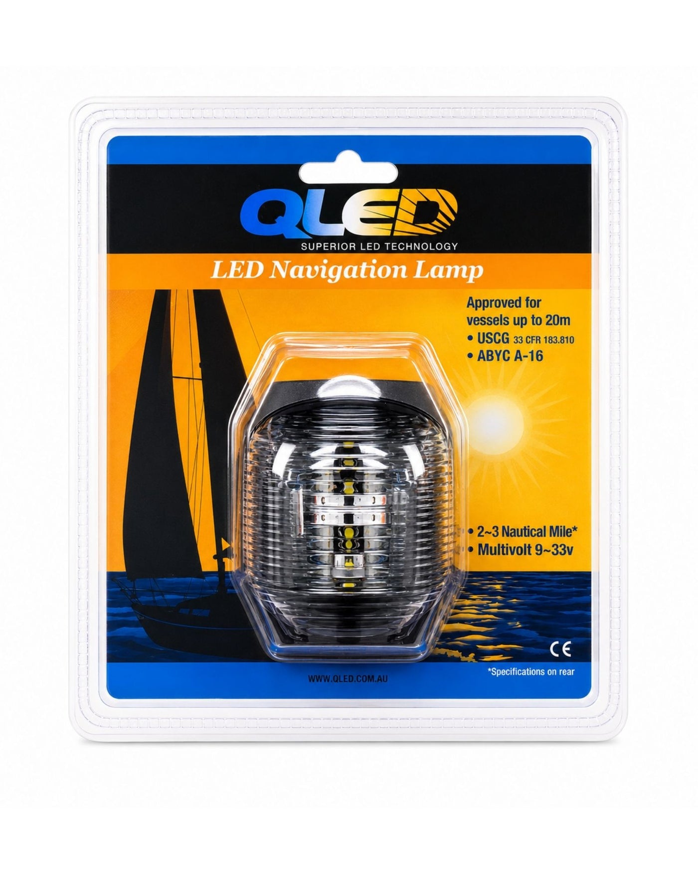 QLED Navigation Lamp Stern