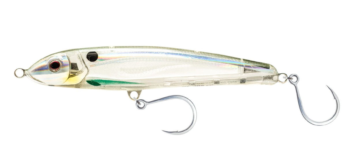 Nomad Riptide 200 Floating Stickbait [CL:Holo Ghost Shad]