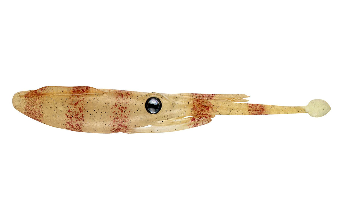 Nomad Jerksquid 3.25" Jerkshad Live Ops 6 Pack [CL:Natural Tiger]
