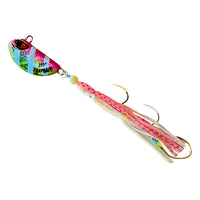 Snapbait Triple Threat Hybrid UV Glow Jig 60g [CL:Nuke Stripes]
